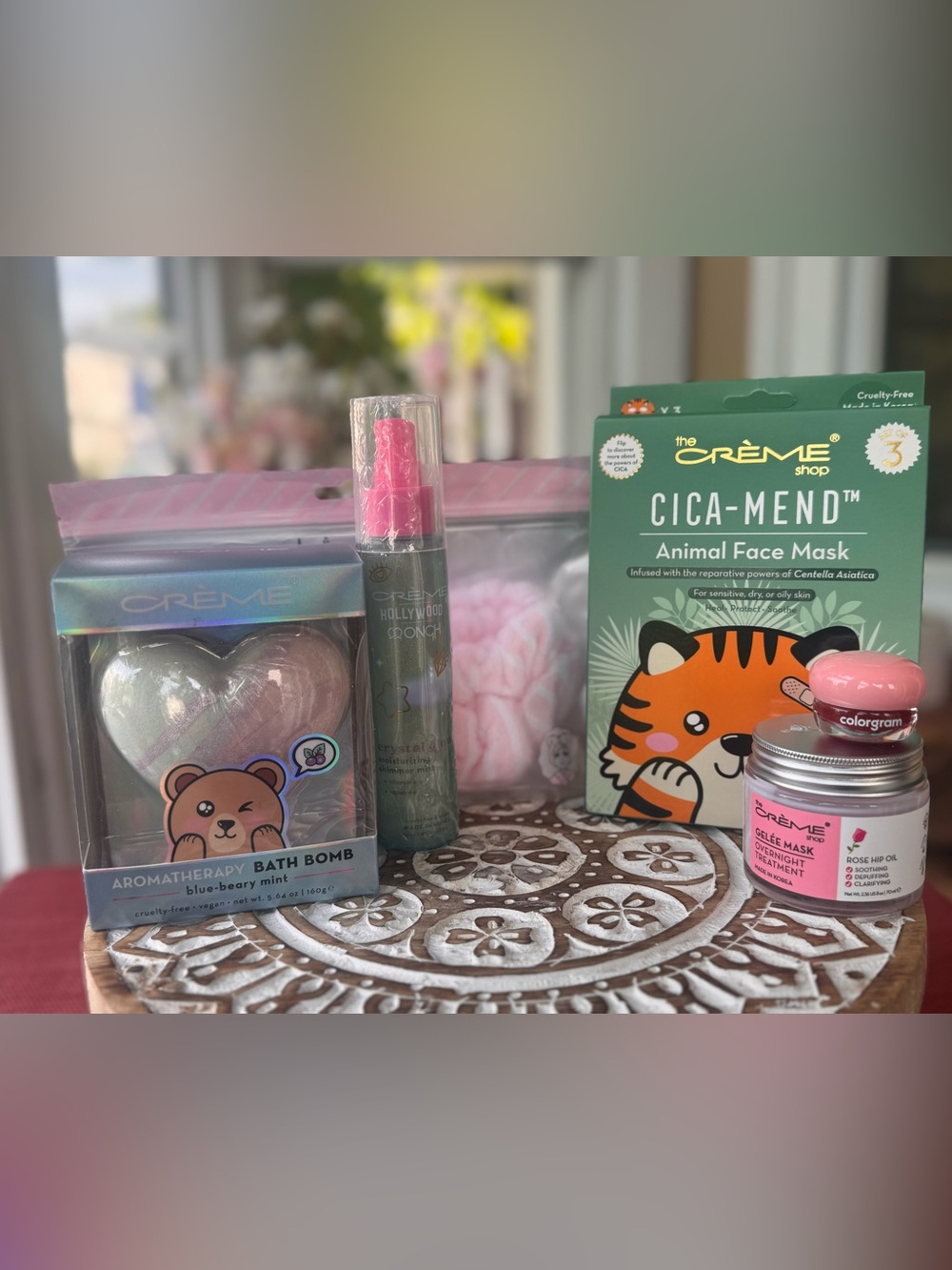 The Crème Shop Fun Spa Day Self-Care Skincare Bath & Body Bundle NWT